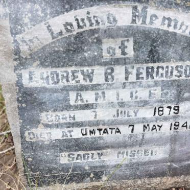 FERGUSON Andrew B. 1879-1941