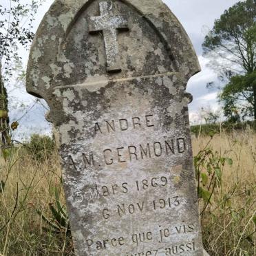 GERMOND A.M. 1869-1913