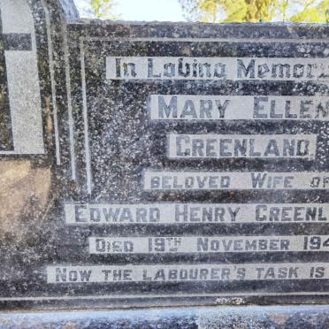 GREENLAND Mary Ellen -1948