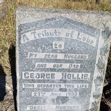 HOLLIS George -1933