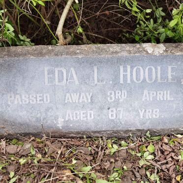 HOOLE Eda L. -1959