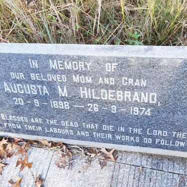 HILDEBRAND Augusta M. 1898-1974