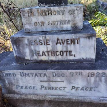 HEATHCOTE Jessie Avent -1922