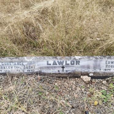 LAWLOR Edward Robert 1896-1976 &amp; Constance Magdalen JACK 189?-1970