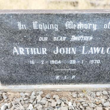 LAWLOR Arthur John 1904-1970