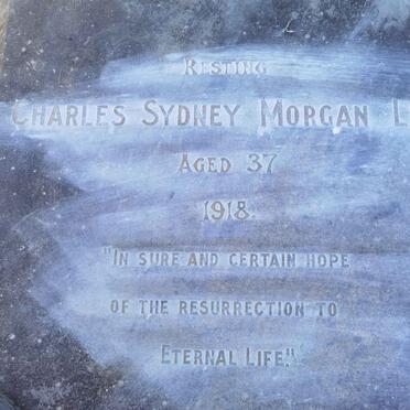 LEE Charles Sydney Morgan -1918