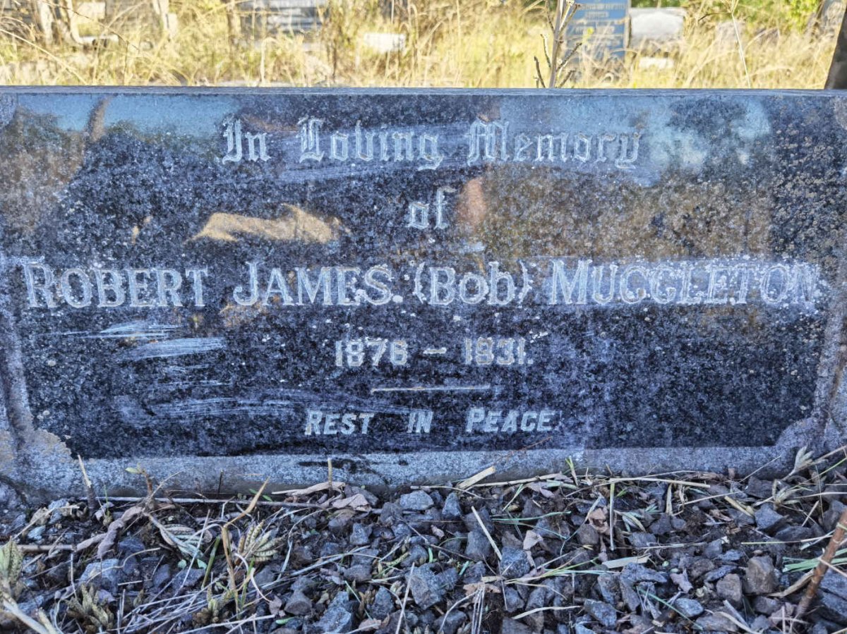 MUGGLETON Robert James 187?-1931