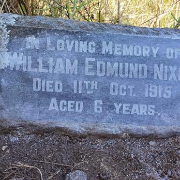 NIXON William Edmund -1915