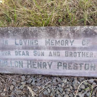 PRESTON Dillon Henry