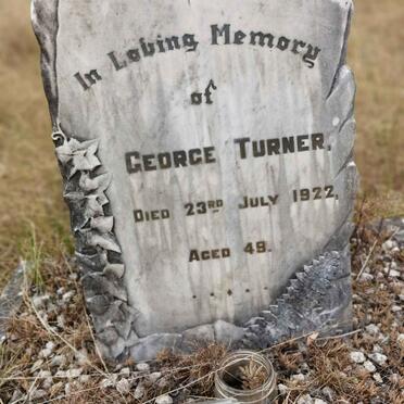 TURNER George -1922