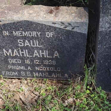 MAHLAHLA Saul -1939