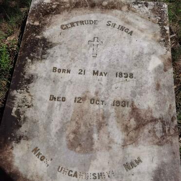 SILINGA Gertrude 1898-1931