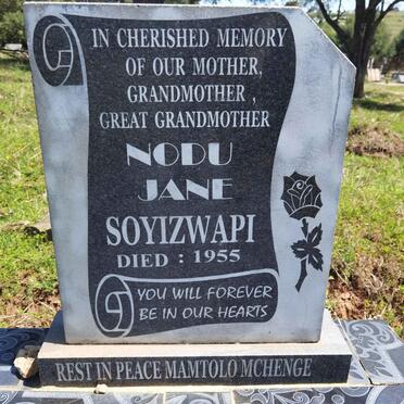 SOYIZWAPI Nodu Jane -1955