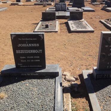 BEZUIDENHOUT Johannes 1928-1998 &amp; Johanna Mavis 1930-1998