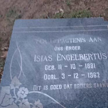 BEER Isias Engelbertus, de 1881-1962