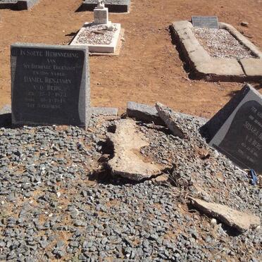 BERG Daniel Benjamin, v.d. 1873-1948 &amp; Susara Helena 1881-1951