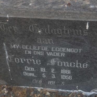 FOUCHÉ Corrie 1881-1956