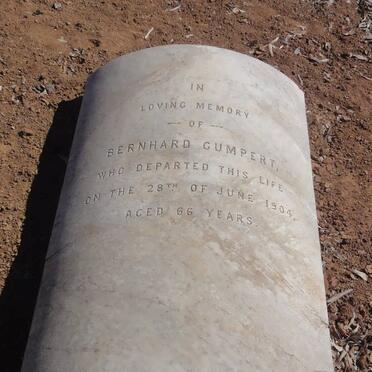 GUMPERT Bernhard -1904