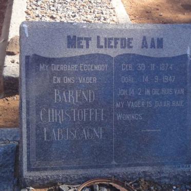 LABUSCAGNE Barend Christoffel 1874-1947