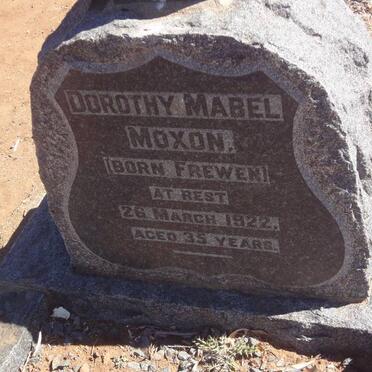 MOXON Dorothy Mabel nee FREWEN -1922