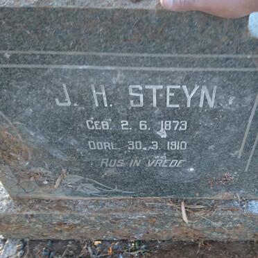 STEYN J.H. 1873-1910