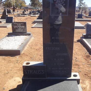 STRAUSS Frederik Johannes 1919-1986