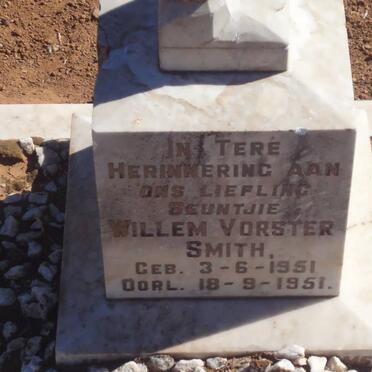 SMITH Willem Vorster 1951-1951