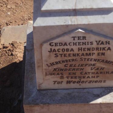 STEENKAMP Jacoba Hendrika :: STEENKAMP Liebenberg