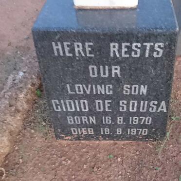 SOUSA Gidio, de 1970-1970