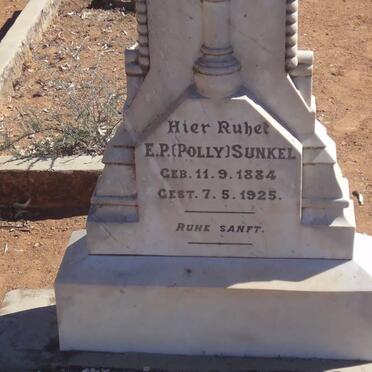 SUNKEL E.P. 1884-1925