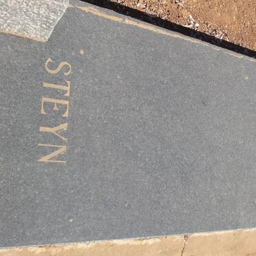 STEYN Willie 1913-1961