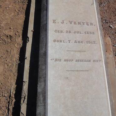 VENTER E.J. 1838-1912