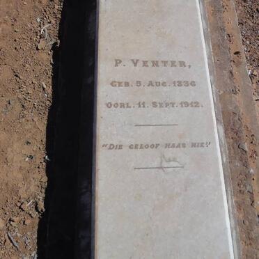VENTER P. 1836-1912
