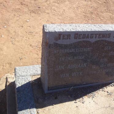 WYK Jan Adriaan, van 1890-1959