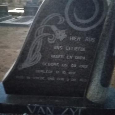 ZYL B., van 1922-??
