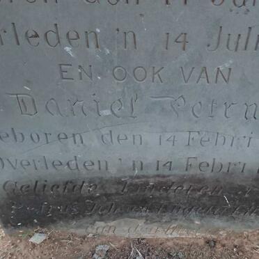 ? Isaac Stephanus 1887-1887 :: ? Daniel Petrus 1892-1893