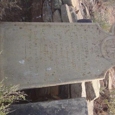 WEIMER Charlotte Cyster nee CHURCH 1840-1877