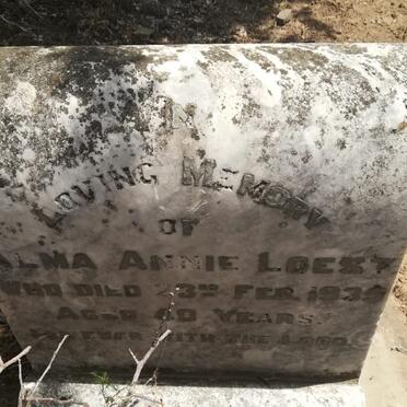 LOEST Alma Annie -1935