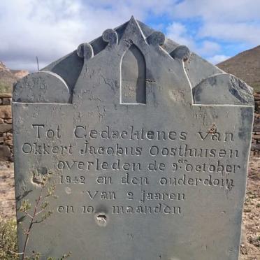 OOSTHUISEN Okkert Jacobus -1842