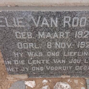 ROOYEN Elie, van 1920-1921