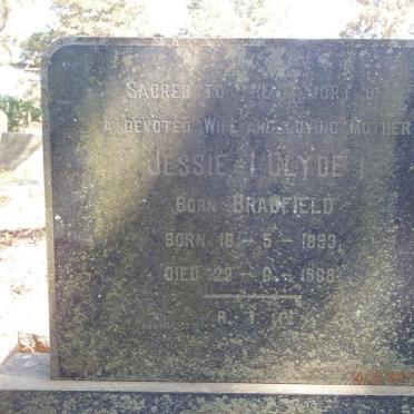TARR Jessie nee BRADFIELD 1893-1968