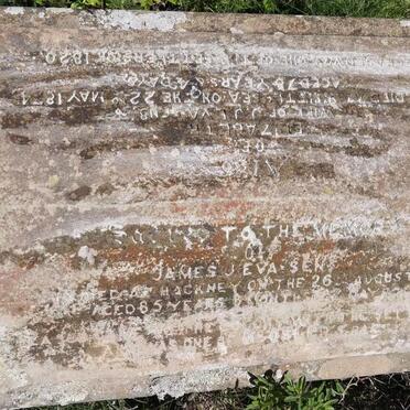 EVA James J. -1881 &amp; Elizabeth -1874