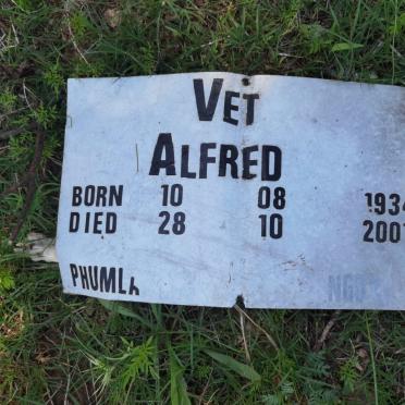 VET Alfred 1934-2001