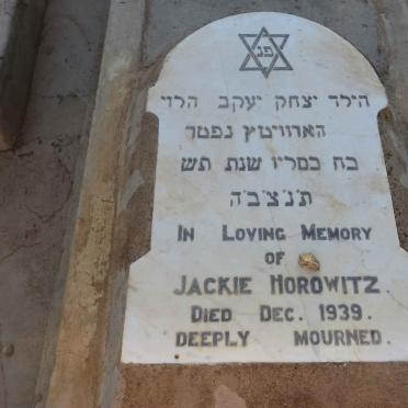 HOROWITZ Jackie -1939