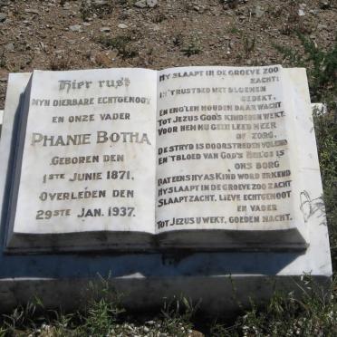 BOTHA Phanie 1871-1937