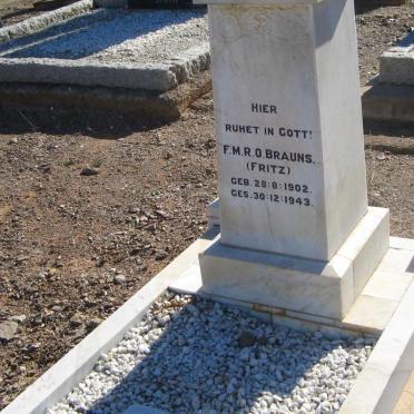 BRAUNS F.M.R.O.1902-1943