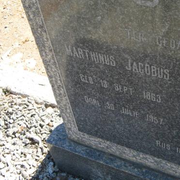 BOTHA Marthinus Jacobus 1863-1957 &amp; Louisa Mariana SCHOEVERS 1877-1967