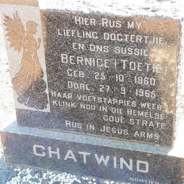 CHATWIND Bernice 1960-1965