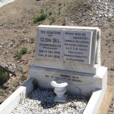 DILL Gezina 1868-1938