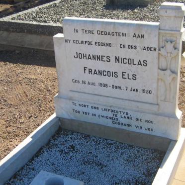 ELS Johannes Nicolas Francois 1908-1950